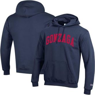 Champion Mens Champion Navy Gonzaga Bulldogs Basic Arch Fleece Pullover Hoodie at Nordstrom, Size X-Large