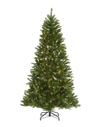 National Tree Company 7.5Ft Peyton Spruce Tree With Clear Lights
