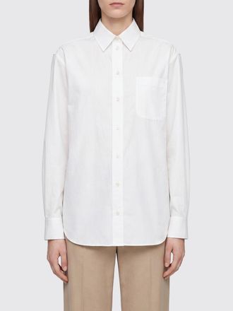 The Row Camicia in popeline di cotone con colletto classico e tasca a toppa