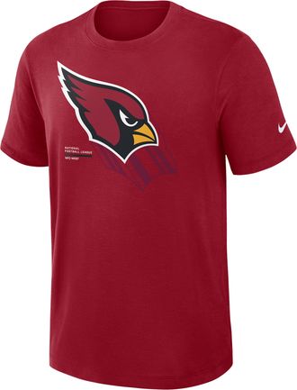Nike Arizona Cardinals Left End Run Nike Mens Dri-FIT NFL T-Shirt in Red | 03496ED9C-3TJ