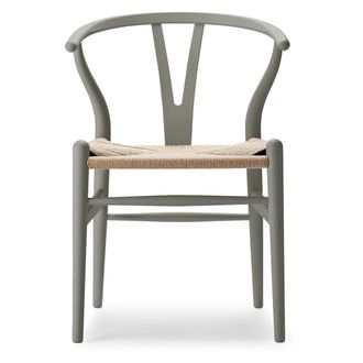 Carl Hansen & S&oslash;n CH24 Soft Wishbone Chair Ilse Crawford, Buche soft clay / Naturgeflecht