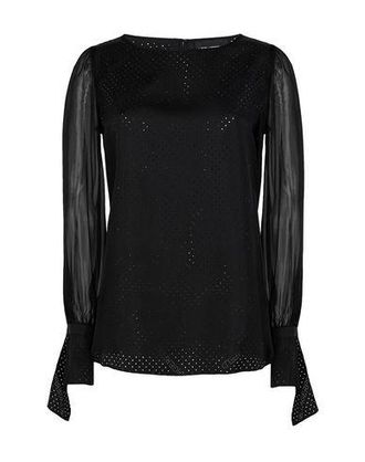 Karl Lagerfeld KARL X CARINE SILK BLOUSE