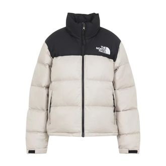 The North Face 1996 Retro Nuptse Jacket - Dames - Ski Jassen - Grijs - XS - Leer - Fitness
