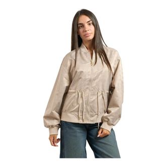 Guess Mujer, Chaquetas, Beige, Talla: L