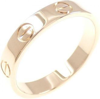 Cartier Love Pink Gold (18K) Band Ring (Pre-Owned)