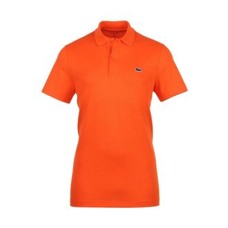 Lacoste Cotton Polo Shirt - male - Lacoste - Polo Shirts - Orange - XL - Tops