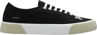 Palm Angels Sneakers met Gedrukt Logo - Heren - Sneakers - Zwart - 44 EU - Schoenen