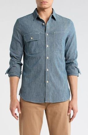 AG - Adriano Goldschmied Colton Work Shirt in Compound at Nordstrom Rack, Size Xx-Large