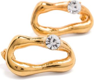 Forte_Forte Crystal-embellishment Earrings