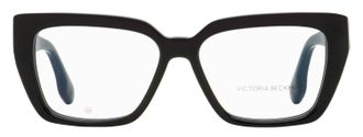 Victoria Beckham VB2648 Angular Rectangle Eyeglasses - Black