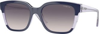 Vogue Eyewear VO5558S 313736 Womens Sunglasses Blue Size 55