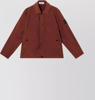 Stone Island lightweight canvas jacket cotton-like feel