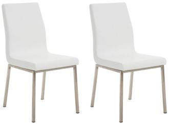 Clp Set De 2 Sillas De Comedor Colmar Blanco