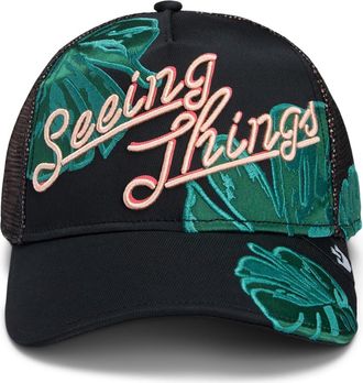 Goorin Brothers Vision Vision Trucker Hat in Black at Nordstrom Rack