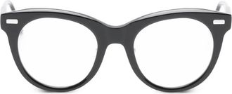 Thom Browne Round Frame Glasses - Black