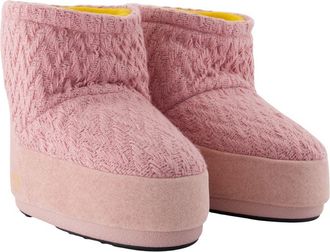 Moon Boot Womens Icon Low Ankle Boot Pink Acrylic