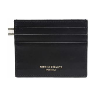 Officine Creative Wallets & Cardholders, male, Black, Size: ONE SIZE Stylish Cardholder Wallet
