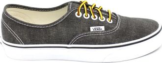 Vans Gewassen Canvas Veters Rubberen Zool Schoenen - Heren - Sneakers - Zwart - 36 EU - Schoenen