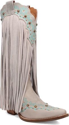 Dingo Tequila Sunrise Western Boot in Off White at Nordstrom, Size 8.5