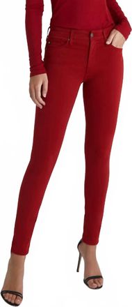 AG - Adriano Goldschmied Farrah Skinny Ankle Jeans In Sangria