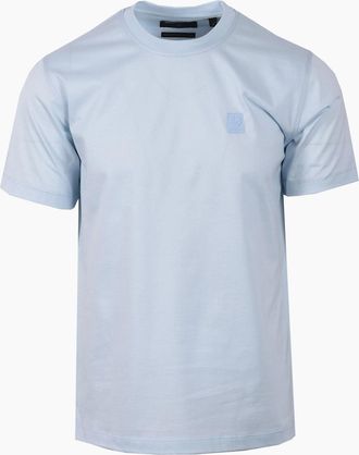 Belstaff Mens BELSTAFF STEEL T-SHIRT SKY BLUE - Size: 46