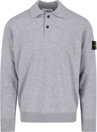 Stone Island Maglia In Lana Vergine Compass