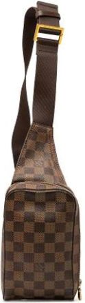 Louis Vuitton Pre-owned Cross Body Bags, female, Brown, Size: ONE SIZE Pre-owned The Geronimos