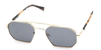 Saraghina CHARLIE 309UN Mens Sunglasses Gold Size 53