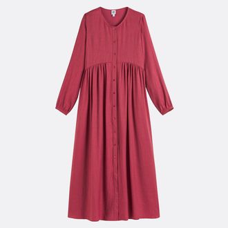 La Redoute Collections Lange jurk, lange mouwen Signature SUZIE