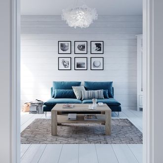 Vicco Mesa De Centro, Sonoma, 100 X 60 Cm