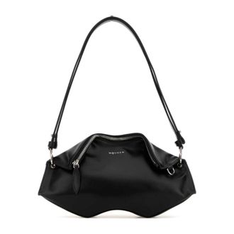 Alexander McQueen Alexander McQueen, Shoulder Bags, female, Black, Size: ONE SIZE Manta Clutch