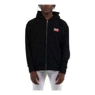 Kenzo Heren, Sweatshirts & Hoodies, Zwart, Maat: L Katoen