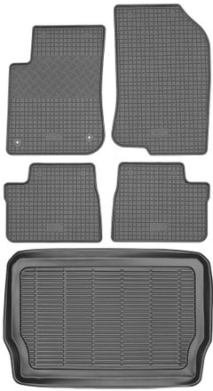 OEM Juego De Alfombrillas De Goma Para Peugeot 208 I Hatchback (2012-2019) - Alfombrilla Para Maletero