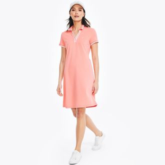 Nautica Womens Deck Polo Dress