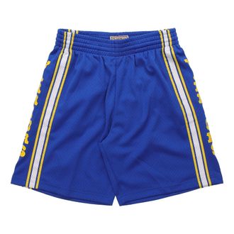Mitchell & Ness NBA Swingman Shorts Golden State Warriors Road 1981-82 Blue Yellow SMSHGS18502-GSWROYA81