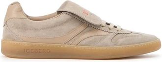 Iceberg Low-top Sneakers - Heren - Sneakers - Beige - 40 EU - Leer - Schoenen