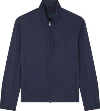 Paul & Shark Dynamic Stretch Jacket - Heren - Zomerjassen - Blauw - 2XL - Polyester - Jassen