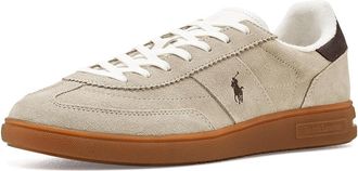 Polo Ralph Lauren Bedford Suede Sneakers Mens Shoes Milkshake/Dark Brown : 10.5 D - Medium