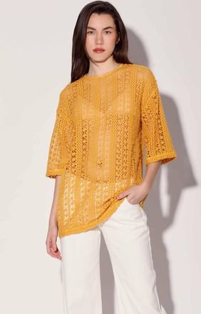 Walter Baker Peyton Tunic, Havana Crochet Marigold