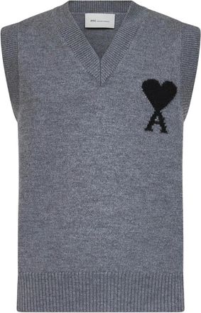 Ami Hombre, Jerseys, Gris, Talla: L
