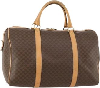 Celine Pre-owned Weekend Bags, female, Brown, Size: ONE SIZE Pre-owned Vintage Boston Bag