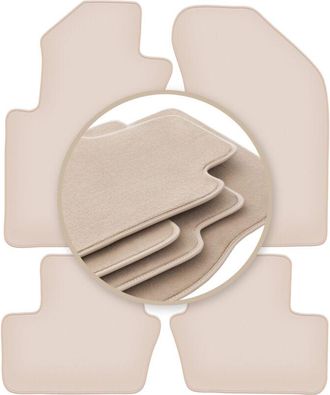 OEM Alfombrillas Beige Premium Para Jeep Compass Mk49 Suv 2007-2017