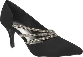 Bella Vita Azalea Bella Vita Crystal Embellished Pump in Black Lamy-Stones at Nordstrom, Size 6.5