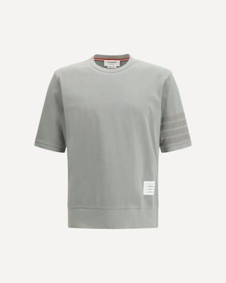 Thom Browne 4-Bar cotton jersey T-shirt Male 1