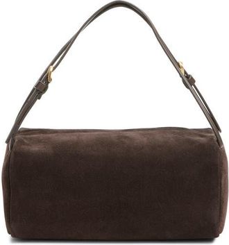 Vince Josie Suede Top Handle Bag in Cacao at Nordstrom