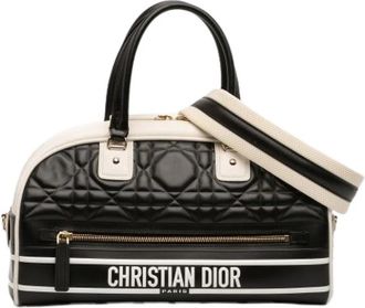 Dior Pre-owned The Vibe Handbag - Dames - Vintage Handtas - Zwart - ONE Size - Leer - Vintage