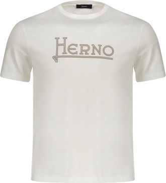 Herno cotton t-shirt - men - Cotton/Polyamide - 46 - White