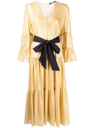 Karl Lagerfeld Abito metallizzato - Oro