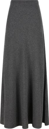 Balenciaga Pleated A-line Skirt