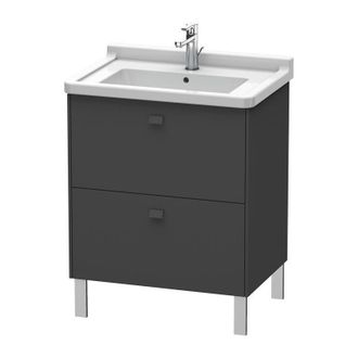 Duravit Mueble Bajo Lavabo Duravit Brioso Compact 693x670x469mm Grafito Mate